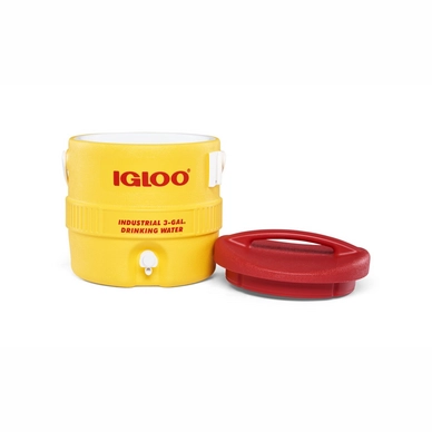 Glacière Igloo 3 Gallon 400Series Yellow Red White 7 Glacière Igloo 3 Gallon 400Series Yellow Red White – Image 5