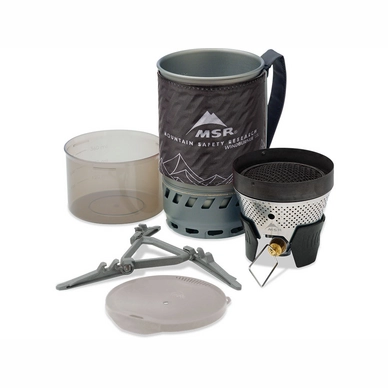 Cuisinière à Gaz MSR WindBurner Personal Stove System Black 1L (5-Pieces) 3 Cuisinière à Gaz MSR WindBurner Personal Stove System Black 1L (5-Pieces)