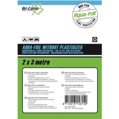 Tapis De Sol Bo-Camp Aqua-Folie Noir (2 X 3 M)