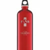 Bouteille D'Eau Sigg Mountain 1L Red 1 Bouteille D'Eau Sigg Mountain 1L Red -Meilleur Camping Magasin 1.0l 8744.70 alu traveller mountain red