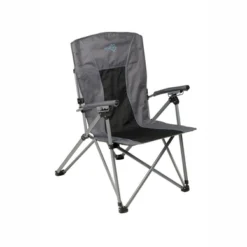 Chaise De Camping Bo-Camp Deluxe King Plus Anthracite 3 Positions