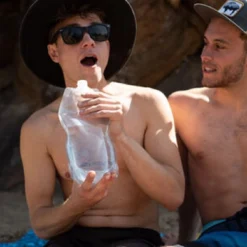 Gourde Platypus Softbottle CC Blanc 1 Litre 5 Gourde Platypus Softbottle CC Blanc 1 Litre -Meilleur Camping Magasin 2 09250 platy softbottle waves 01