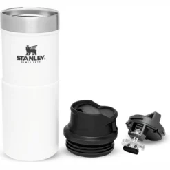 Tasse Isotherme Stanley The Trigger Action Travel Mug Polar 0.35L -Meilleur Camping Magasin 3 1200x1098 1