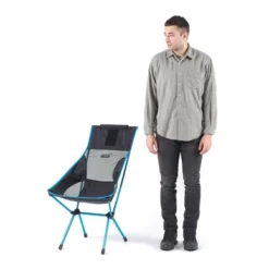 Chaise De Camping Helinox Sunset Chair Blue Block -Meilleur Camping Magasin 4 sunsetchairblackmale185cmmodelcut2 2000px2000x 3