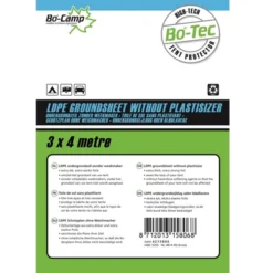Tapis De Sol Bo-Camp Transparent (3 X 4 M)