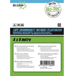 Tapis De Sol Bo-Camp Transparent (4 X 6 M)