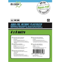 Tapis De Sol Bo-Camp Aqua-Folie Noir (4 X 6 M)
