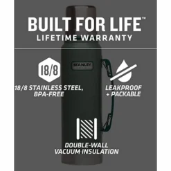 Bouteille Isotherme Stanley The Legendary Classic Bottle Blaze Orange 1L -Meilleur Camping Magasin 5 1113x1200 1