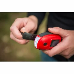 Lampe De Poche Rubytec Kao XL Swing Solar Red -Meilleur Camping Magasin 6 6 8