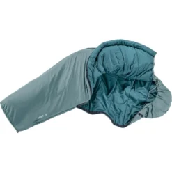 Sac De Couchage Deuter Orbit +5G SL Zip Left Shale Slate-Blue -Meilleur Camping Magasin 6 khgdddd