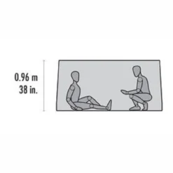 Tente MSR Thru-Hiker Mesh House 2 V2 Rouge -Meilleur Camping Magasin 8 10823 msr mesh house 2 floor plan2