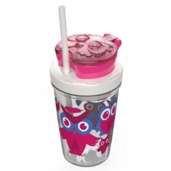 Gobelet Contigo Kids Avec Compartiment Rose