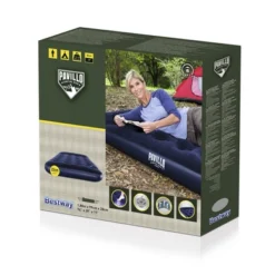 Matelas Gonflable Pavillo Camping Airbed Flocked Twin -Meilleur Camping Magasin Bestway 67224 INT 15