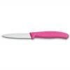 Couteau à Légumes Victorinox Swiss Classic Dentelé Rose -Meilleur Camping Magasin CUT 6 7636 L115 S1