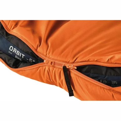 Sac De Couchage Deuter Orbit -5G Reg Zip Left Mandarine Ink 4 Sac De Couchage Deuter Orbit -5G Reg Zip Left Mandarine Ink – Image 2