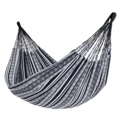 Hamac Tropilex Double Comfort Noir Blanc