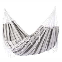 Hamac Tropilex Family Fringes Silver