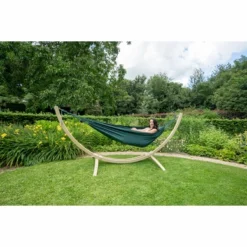 Hamac Tropilex Single Plain Green -Meilleur Camping Magasin hammock plain green 133
