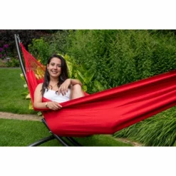 Hamac Tropilex Single Plain Red -Meilleur Camping Magasin hammock plain red 121