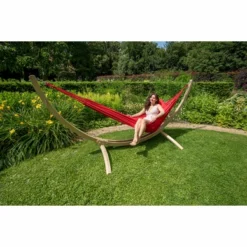 Hamac Tropilex Single Plain Red -Meilleur Camping Magasin hammock plain red 131