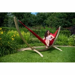 Hamac Tropilex Single Plain Red -Meilleur Camping Magasin hammock plain red 231