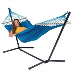 Hamac Tropilex Single Relax Bleu -Meilleur Camping Magasin hammock relax blue 52