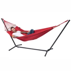 Hamac Tropilex Single Relax Rouge -Meilleur Camping Magasin hammock relax red 53