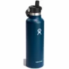 Bouteille Isotherme Hydro Flask Standard Flex Straw Cap Indigo 621 Ml -Meilleur Camping Magasin hydro flask 21oz 621ml standard mouth plus flex straw cap indigo indigo53847