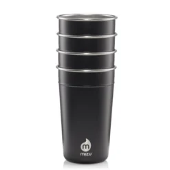 Gobelet De Voyage Mizu Party Cup Black 500ml (4-Pieces)