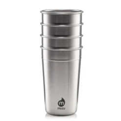 Gobelet De Voyage Mizu Party Cup Stainless 500ml (4-Pieces)
